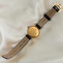 Load image into Gallery viewer, VINTAGE CARTIER BLACK LEATHER WATCH
