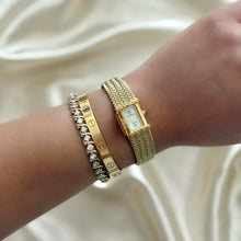 Load image into Gallery viewer, VINTAGE ANNE KLEIN DIAMOND HIDDEN DIAL WATCH
