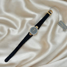 Load image into Gallery viewer, VINTAGE DIOR BLACK LEATHER WATCH
