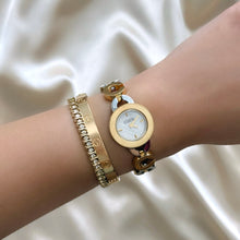 Load image into Gallery viewer, VINTAGE COACH TWO-TONED WATCH
