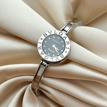 Load image into Gallery viewer, VINTAGE BVLGARI SILVER CUFF WATCH
