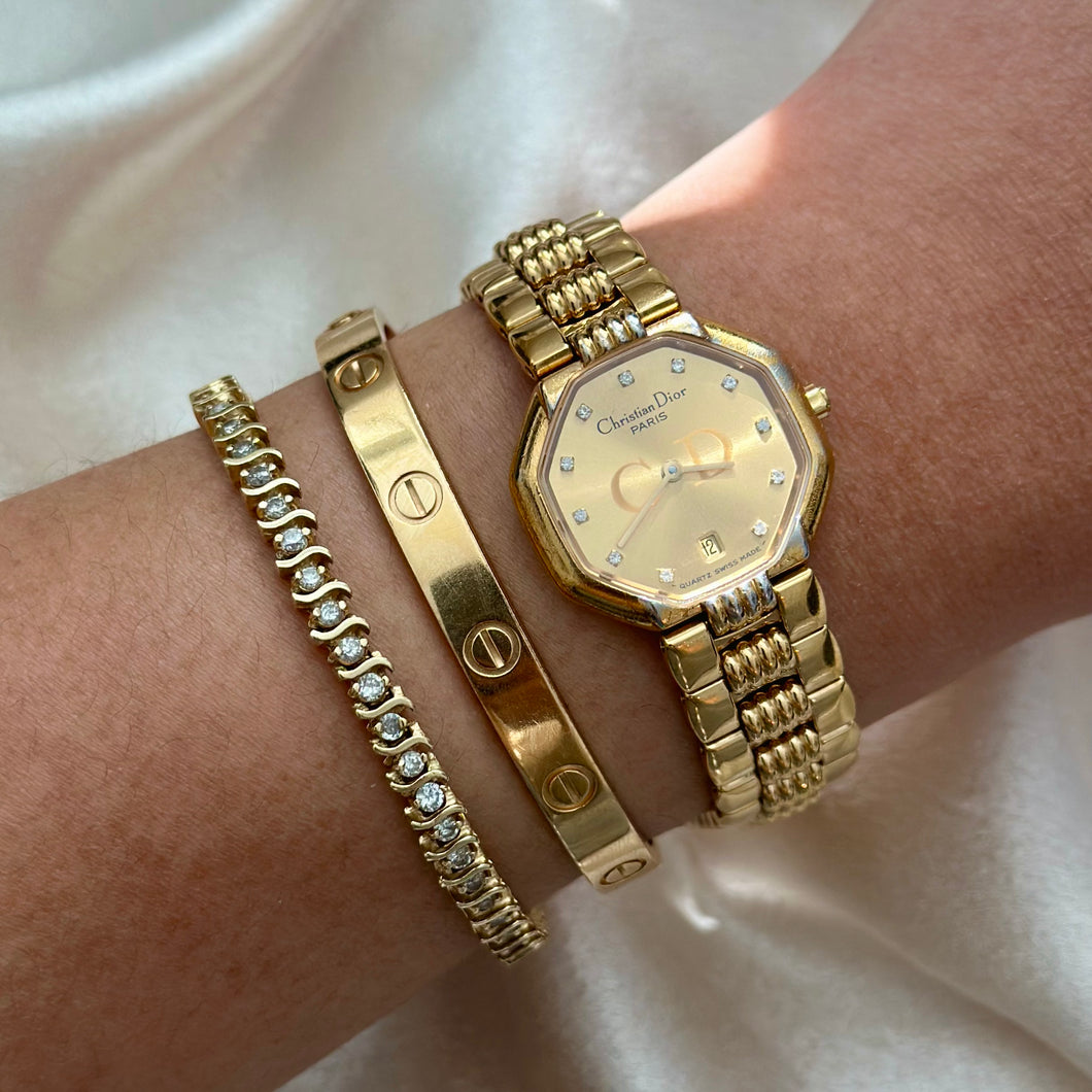 Christian dior diamond watch 2025