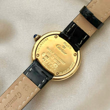 Load image into Gallery viewer, VINTAGE CARTIER REAL DIAMOND WATCH - WITH EXTRA STRAP
