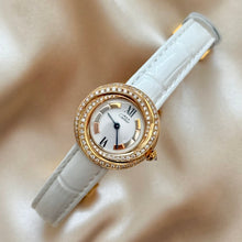 Load image into Gallery viewer, VINTAGE CARTIER REAL DIAMOND WATCH - WITH EXTRA STRAP
