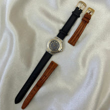 Load image into Gallery viewer, VINTAGE TIFFANY &amp; CO. TWO-TONED INTERCHANGEABLE LEATHER WATCH
