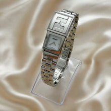 Load image into Gallery viewer, VINTAGE FENDI HIDDEN DIAL SILVER WATCH
