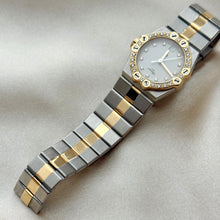 Load image into Gallery viewer, VINTAGE CHOPARD 18K SOLID GOLD &amp; DIAMONDS TWO-TONED WATCH
