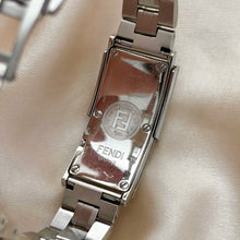 Load image into Gallery viewer, VINTAGE FENDI HIDDEN DIAL SILVER WATCH
