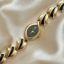 Load image into Gallery viewer, VINTAGE CITIZEN ONYX DAINTY WATCH
