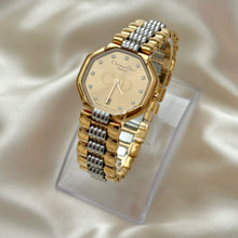 Load image into Gallery viewer, VINTAGE DIOR DIAMOND TWO-TONED WATCH

