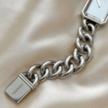 Load image into Gallery viewer, VINTAGE CHANEL PREMIERE CHAINE MOTHER-OF-PEARL SILVER WATCH
