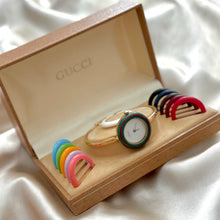 Load image into Gallery viewer, VINTAGE GUCCI PLAY BEZEL WATCH (12 BEZELS)
