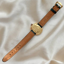 Load image into Gallery viewer, VINTAGE CARTIER GREEN LEATHER WATCH
