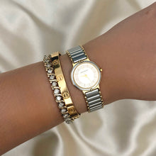 Load image into Gallery viewer, VINTAGE YSL TWO-TONED WATCH
