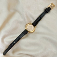Load image into Gallery viewer, VINTAGE DIOR BLACK LEATHER WATCH
