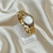 Load image into Gallery viewer, VINTAGE YSL MOTHER-OF-PEARL &amp; DIAMOND WATCH
