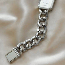 Load image into Gallery viewer, VINTAGE CHANEL PREMIERE CHAINE MOTHER-OF-PEARL SILVER WATCH
