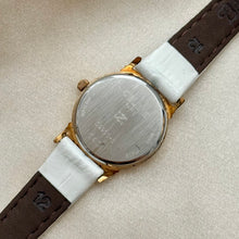 Load image into Gallery viewer, VINTAGE CELINE WHITE LEATHER WATCH
