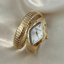 Load image into Gallery viewer, VINTAGE CAVALLI MOTHER-OF-PEARL &amp; DIAMOND WATCH
