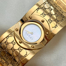 Load image into Gallery viewer, VINTAGE GUCCI MOTHER-OF-PEARL WATCH
