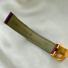 Load image into Gallery viewer, VINTAGE CARTIER BLACK LEATHER WATCH
