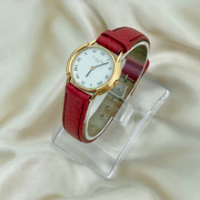 Load image into Gallery viewer, VINTAGE DIOR RED LEATHER WATCH
