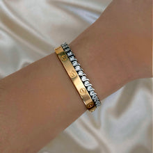 Load image into Gallery viewer, SIGNATURE TENNIS BRACELET STACKERS
