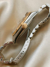 Load image into Gallery viewer, ROLEX DATEJUST 36MM CHAMPAGNE LINEN DIAL UNISEX WATCH
