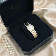Load image into Gallery viewer, VINTAGE CHOPARD 18K SOLID GOLD &amp; DIAMONDS TWO-TONED WATCH
