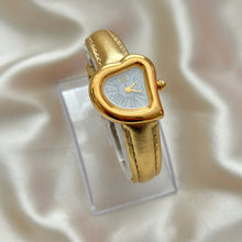 Load image into Gallery viewer, VINTAGE YSL GOLD LEATHER WATCH
