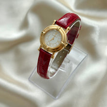 Load image into Gallery viewer, VINTAGE YSL RED LEATHER WATCH
