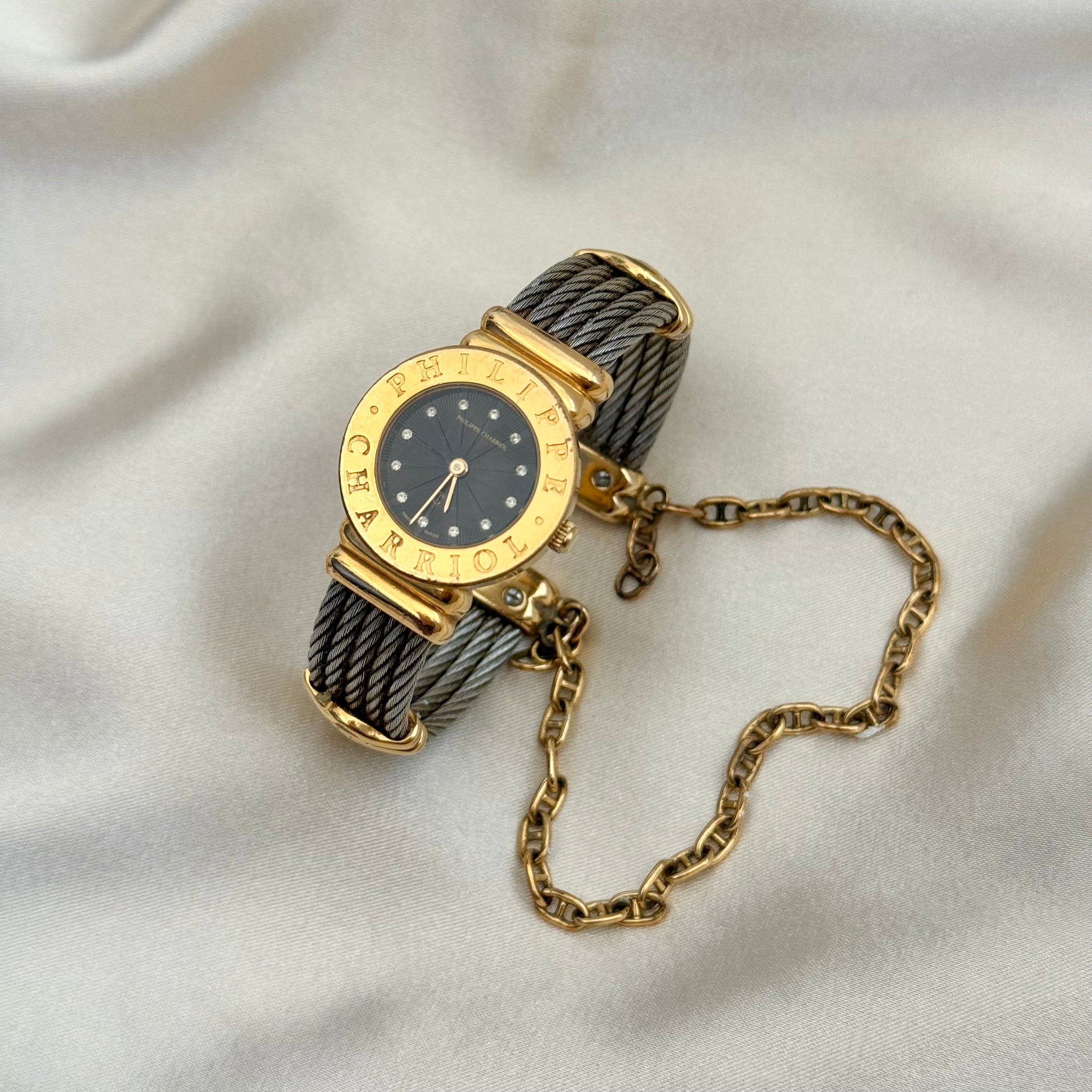 VINTAGE PHILIPPE CHARRIOL TWO-TONED DIAMOND WATCH – Panahon Designs