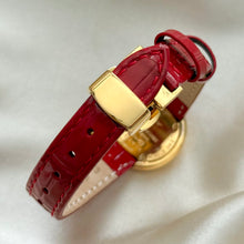 Load image into Gallery viewer, VINTAGE CARTIER RED LEATHER WATCH
