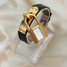 Load image into Gallery viewer, VINTAGE HERMÈS LEATHER WATCH
