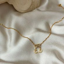 Load image into Gallery viewer, CD DIOR DAINTY NECKLACE
