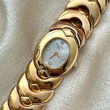 Load image into Gallery viewer, VINTAGE DIOR DIAMOND &amp; MOTHER-OF-PEARL WATCH
