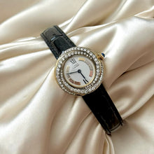 Load image into Gallery viewer, VINTAGE CARTIER REAL DIAMOND WATCH - WITH EXTRA STRAP
