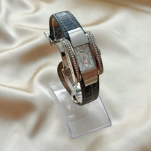 Load image into Gallery viewer, VINTAGE CHOPARD DIAMOND &amp; MOTHER-PEARL LEATHER WATCH
