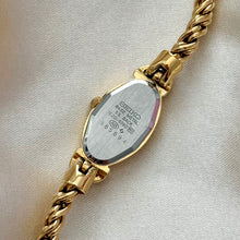 Load image into Gallery viewer, VINTAGE SEIKO EMERALD DAINTY WATCH

