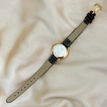Load image into Gallery viewer, VINTAGE DIOR BLACK LEATHER WATCH
