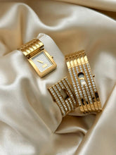 Load image into Gallery viewer, VINTAGE DOLCE &amp; GABANNA DIAMOND HIDDEN WATCH
