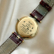 Load image into Gallery viewer, VINTAGE CARTIER BROWN LEATHER WATCH
