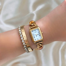 Load image into Gallery viewer, VINTAGE LOEWE RED LEATHER WATCH (LIMITED EDITION)
