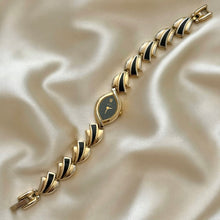 Load image into Gallery viewer, VINTAGE CITIZEN ONYX DAINTY WATCH
