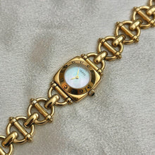 Load image into Gallery viewer, VINTAGE GUCCI MOTHER-OF-PEARL WATCH
