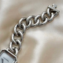 Load image into Gallery viewer, VINTAGE CHANEL PREMIERE CHAINE MOTHER-OF-PEARL SILVER WATCH

