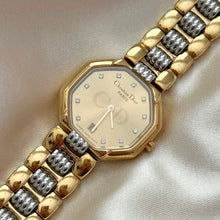 Load image into Gallery viewer, VINTAGE DIOR DIAMOND TWO-TONED WATCH
