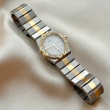 Load image into Gallery viewer, VINTAGE CHOPARD 18K SOLID GOLD &amp; DIAMONDS TWO-TONED WATCH
