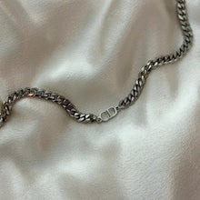 Load image into Gallery viewer, DIOR CD SILVER NECKLACE
