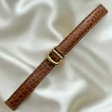 Load image into Gallery viewer, VINTAGE CARTIER BLACK LEATHER WATCH - WITH EXTRA STRAP
